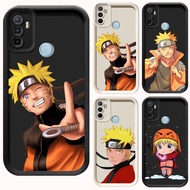 HITAM PUTIH D-31 Naruto Ainame Case Black White Casing for Realme 7i C17 OPPO A53S A33 A53