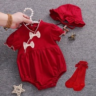Baby Onesie Hundred Days Triangle Romper Summer 06.18