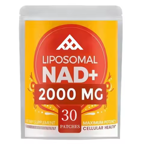 30 Patches Liposomal NAD Transdermal Patches - Cellular Anti-Aging Support, Energy, Focus