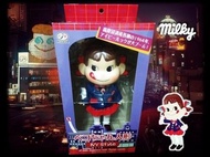 藍河馬X Fujiya PEKO 不二家 人形 牛奶妹 公仔