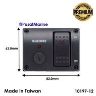 10197-12 DECK WASH PANEL DC12V ON-OFF 2P SWITCH