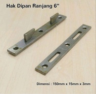 Engsel Ranjang Jerman Hak Ranjang Kasur Hak Dipan 6" Inch