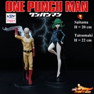 Model Saitama And Tatsumaki Form One Punch Man โมเดล ฟิกเกอร์ ไซตามะ และ ทัตสึมากิ จาก วันพันช์แมน ของเล่น เด็กชาย ตกแต่งบ้าน