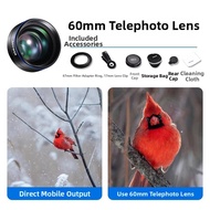 ZOROMSS | High Definition Professional Portrait Wide Angle Fish Eye Telephoto Phone Lens 85mm
