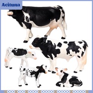 Set of 5 Farm Animal Set – Cow Toys Bull Toys Farm
