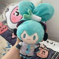 15cm Hatsune Miku Kawaii Q Version Figure Plush Doll Anime Peripheral Plush Stuffed Toy Collection M