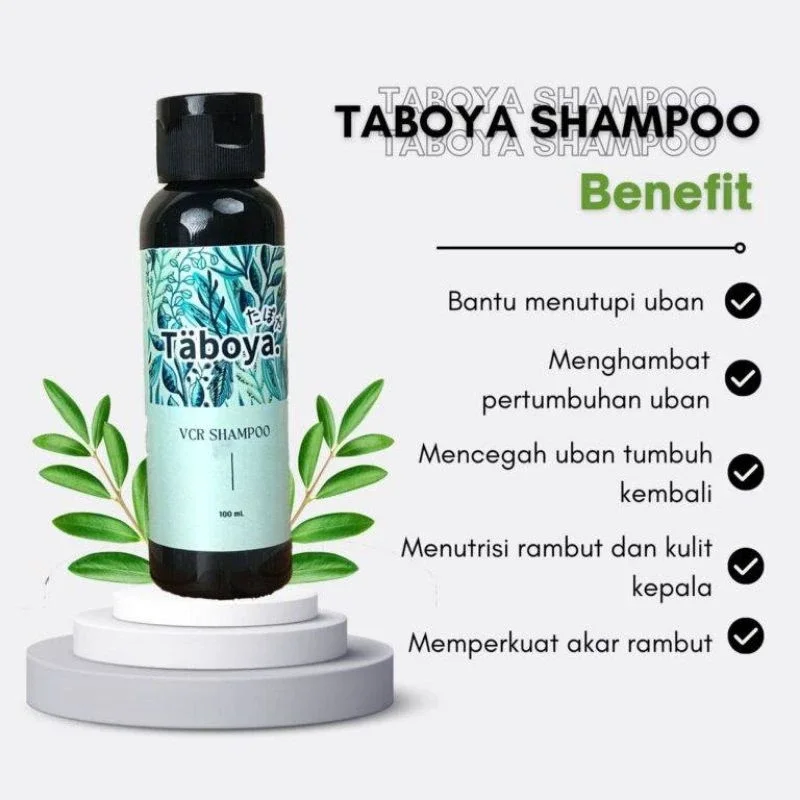 Taboya sampo vcr penumbuh rambut /penghilang uban