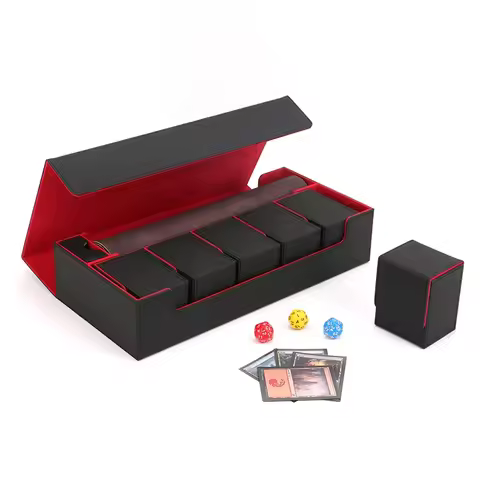Card Deck Storage Box Durable Sturdy TCG OCG Card Storage Trading Card Deck Box for Commander MTG Ca
