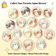 Axis Powers Hetalia Anime Badge Italy China UK USA Anime Character Pin Collectible Merchandise Cospl