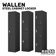 (JIJI.SG) WALLEN Steel Cabinet Locker / Commercial / Office Cabinet / Storage Locker / Bulky (SG)