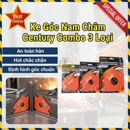 [Combo of 3 sizes] Century Magnetic Corner Welding Corner Shaping (3 Types: 25LBS, 50LBS, 75LBS) Goo