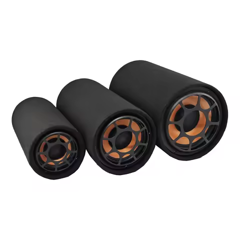 Factory 6 "8" 10 "active Tunnel Subwoofers Bass Tube 4ohm Enclosure Car Sound Speakers Box Super Hea