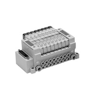 SMC VV5Q21-F Base Mounted Manifold Plug-in D-sub Connector VV5Q21-02N3FU0 N7N9 C4C6C8 L4L6L8