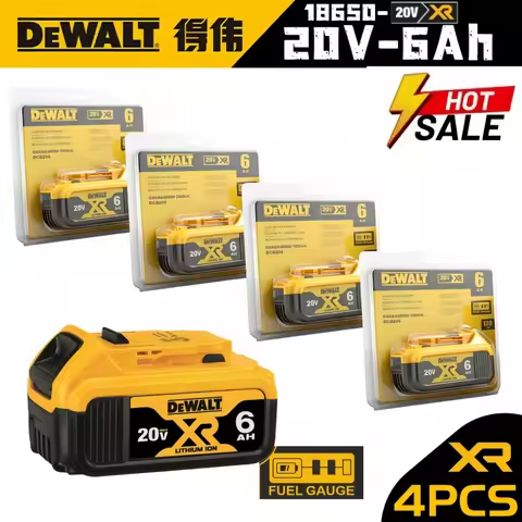 DEWALT Genuine 20V Battery, 2AH/5AH/9AH/6AH Battery，Dewalt Power Tool Replacement ForDCD805 DCB184 D