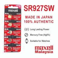 (Original) SR927SW Maxell Silver Oxide Battery ( 1pc / 5pcs )