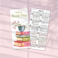 CALENDAR 2025/KALENDAR 2025 BOOKMARK / DOORGIFT / FREEGIFT / STUDENT / TEACHER