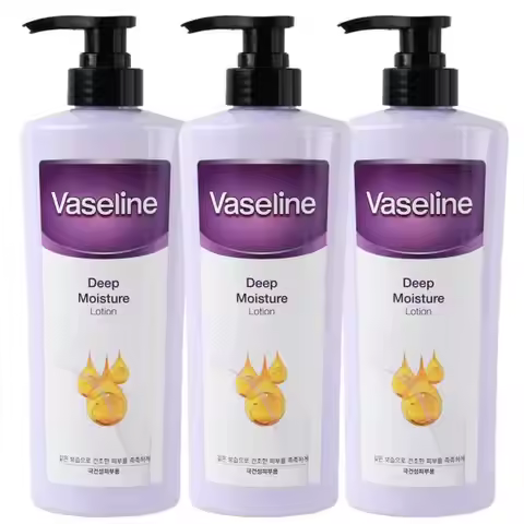 Vaseline (3) Vaseline Deep Moisture Body Lotion 500 ml (for extremely dry skin)