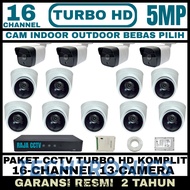 Techtronics | CCTV PACKAGE 5MP 16 CHANNEL 13 CAMERA 5MP TURBO HD 1080P COMPLETE CCTV AUDIO CAMERA