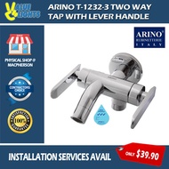 Arino T-1232-3 Two Way Tap with Lever Handle Faucet