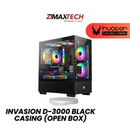 INVASION D-3000 BLACK CASING (OPEN BOX)