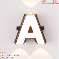 Euroto letter led lights from A-Z, numbers 0-9 to decorate homes, gardens, coffee shops, restaurants