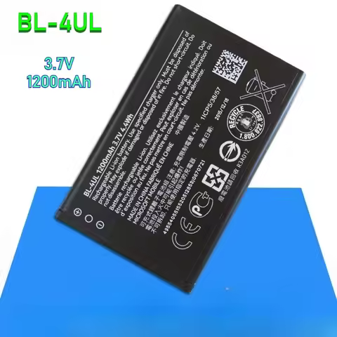 BL-4UL 1200mAh BL4UL 3.7V Lithium Battery for Nokia NEW 4WL 220 230 215 5310 RM-1172 RM1126 1012 RM-