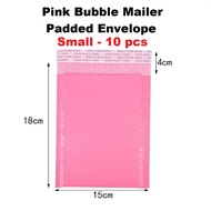 10 Pcs Small Pink Bubble Mailer Padded Envelope