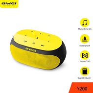 Awei Store Y200 Touch Portable Outdoor Powerful Wireless Speaker Bass Stereo Sound Bluetooth Speaker Wireless Soundbar