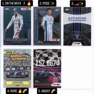 F1 Topps Chrome F1-75 Card - Carlos Sainz (Williams F1)