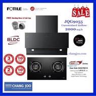 FOTILE JQG9055-i Chimney Hood + FOTILE GHG78215 Built-In Hob