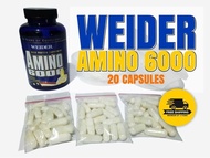 WEIDER AMINO6000 20CAPSULES