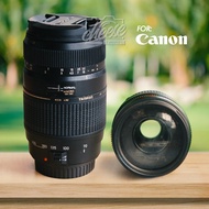 LENSA TAMRON FOR CANON 70-300MM TELEZOOM MURAH SIAP JEPRET BISA MACRO