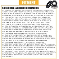 Front Load Washer Tub Ball Bearings Washing Machine Bearing Kit Suitable for LG & Kenmore Etc Replac