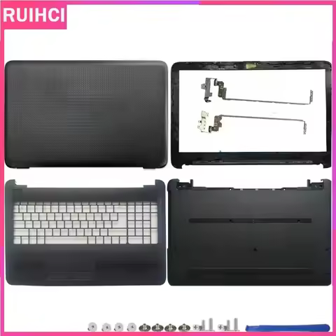 For HP 15-AC 15-AY 15-BA 15-AF 15-BD 250 255 256 G4 G5 TPN-C125 TPN-C126 LCD Back Cover/Front Bezel/