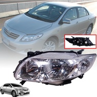 เสื้อไฟหน้า รุ่น โตโยต้า อัลติส TOYOTA ALTIS ปี 2008 - 2009 ข้างซ้าย ไม่รวมชุดหลอดไฟ และสายไฟ