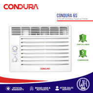 Condura 6S 0.75HP Window Type Aircon w/ Timer WCONZ008EC1