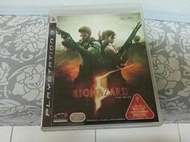 PS3 原版二手遊戲 - 真三國無雙5 (繁體中文版) (附贈 惡靈古堡5的盒子跟手冊)