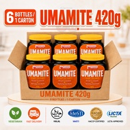 [批发卖 Wholesale] [One Carton = 6 Bottle] Feegoh Umamite Yeast Extract 420g 妈蜜批发 Marmite Yeast Extract