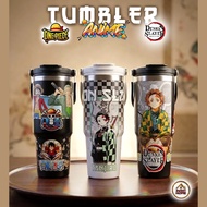 [NEW ART] One Piece Anime Character Tumbler 900ml Premium Heat and Cold Resistant Tumbler Tahan Seju