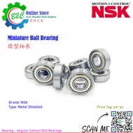 NSK 633 634 635 636 637 638 639 ZZ Miniature Extra Small Deep Groove Ball Bearings High Quality Bear
