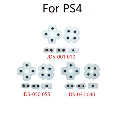 Silicone Conductive Rubber Adhesive Button Pad Keypads for Sony PlayStation DualShock 4 PS4 Pro Cont