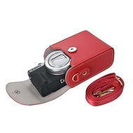 Casio CCD Camera Bag Protective Single Shoulder Leather Cover for ZR1500 ZR1000 ZR3600 ZR1200 Compat