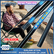 Joran Pancing Karbon Ultra Keras, Joran Tegek Pancing Murah Fiber Composite Carbon Murah ,Joran Pancing Karbon Ultra Ringan, Batang Pancing Keras, Alat Kuat,JORAN TEGEK MURAH PANJANG 630 540 FIBER,Joran Pancing Serat , Tongkat Pancing Super Keras