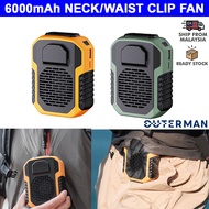 OUTERMAN Portable Waist Fan USB Hanging Neck Mini Fan