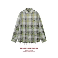 BJHG | Retro Grunge Check Shirt