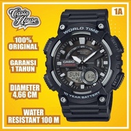 Jam Tangan Pria Casio G Shock Original AEQ110W 1A Cowok murah Anti Air