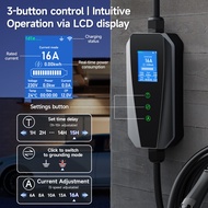 AFYEEV ที่ชาร์จ Type1EV Type2 32A 7.2KW GBที่ชาร์จไร้สาย