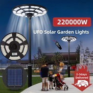 UFO Solar Lights Solar Garden Lights Street Lights Outdoor Waterproof LED Lights With Remote Control