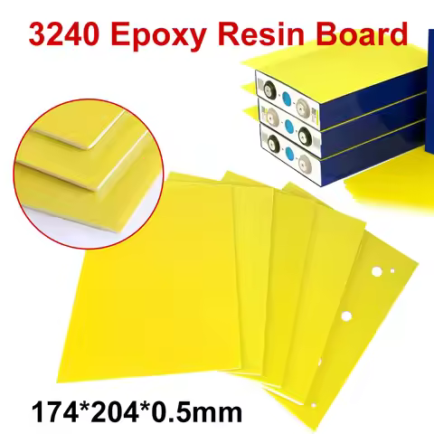 3240 Epoxy Plate 1/3/5/9/17pcs Insulating Resin Board 203*172*0.5mm for 3.2V 280Ah 314Ah 90Ah 12.8V 