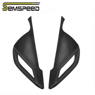 SEMSPEED รถจักรยานยนต์ด้านหน้าด้านลมหน้าจอ Fairing ไฟหน้า Winglet แผงสำหรับ Yamaha R3 R25 V2 2019-20